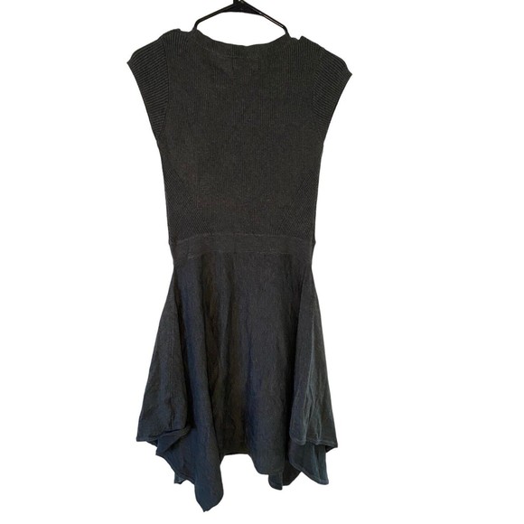 Mossimo Ribbed Sweater Dress, fit and flare, Women’s M Charcoal - Picture 4 of 10